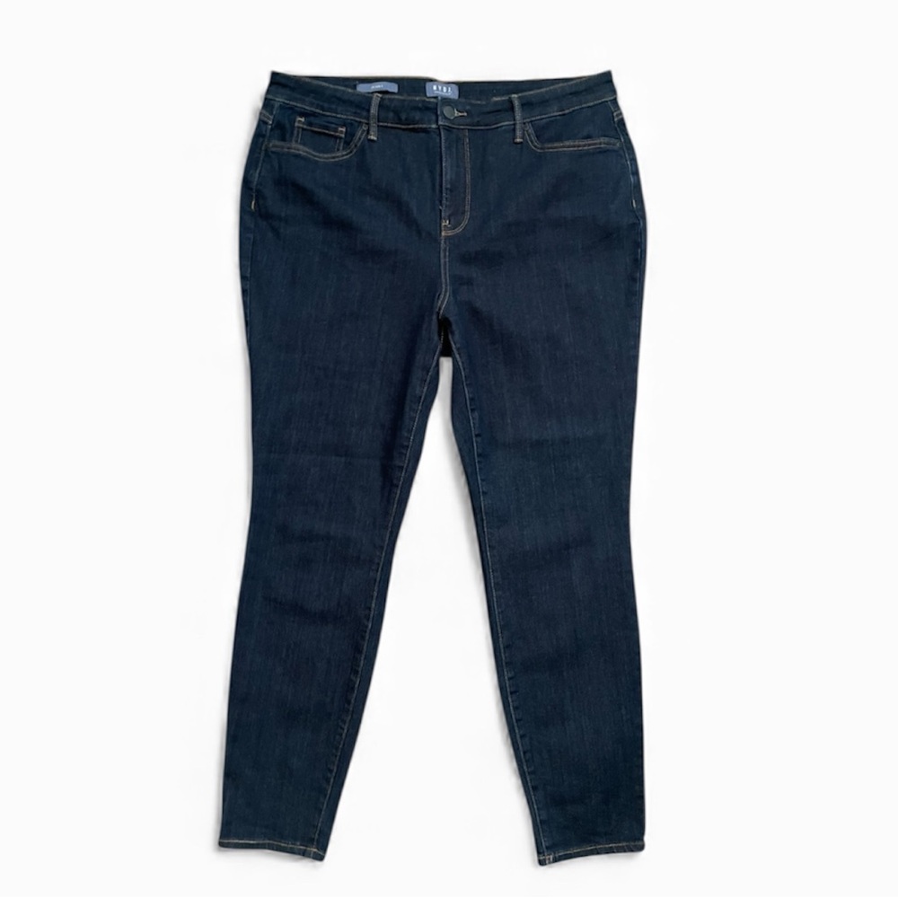 NYDJ Women's Skinny Dark Wash Jeans Size 16 Lift x Tuck Style NWOT - Picture 2 of 6